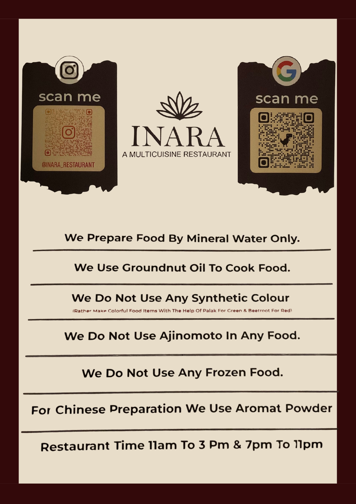 Menu Page 15